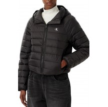 CALVIN KLEIN JEANS SHORT CK PACKABLE PUFFER JACKET ΜΠΟΥΦΑΝ ΓΥΝΑΙΚΕΙΟ BLACK