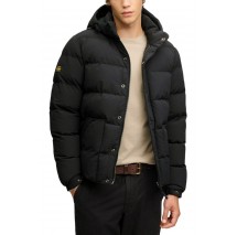 SUPERDRY CLASSIC EVEREST PUFFER JKT ΜΠΟΥΦΑΝ ΑΝΔΡΙΚΟ BLACK