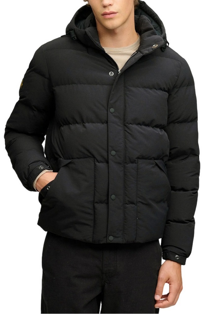 SUPERDRY CLASSIC EVEREST PUFFER JKT ΜΠΟΥΦΑΝ ΑΝΔΡΙΚΟ BLACK
