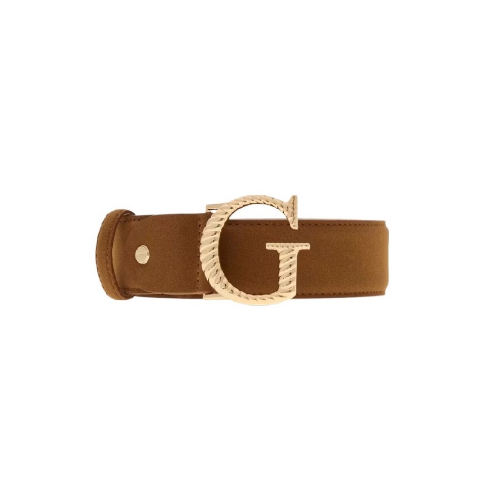 GUESS ADJ AND NOT REV PANT BELT H.35 ΖΩΝΗ ΓΥΝΑΙΚΕΙΑ COGNAC