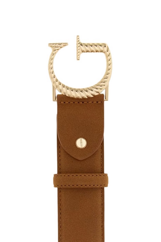 GUESS ADJ AND NOT REV PANT BELT H.35 ΖΩΝΗ ΓΥΝΑΙΚΕΙΑ COGNAC