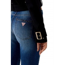 GUESS CLAUDIE TRUCKER ΜΠΟΥΦΑΝ ΓΥΝΑΙΚΕΙΟ BLACK