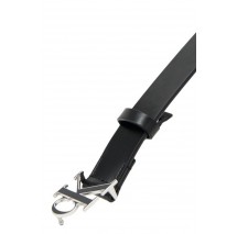 CALVIN KLEIN ROUND CK BUCKLE 30MM BELT INLAY ΖΩΝΗ ΓΥΝΑΙΚΕΙΑ CK BLACK