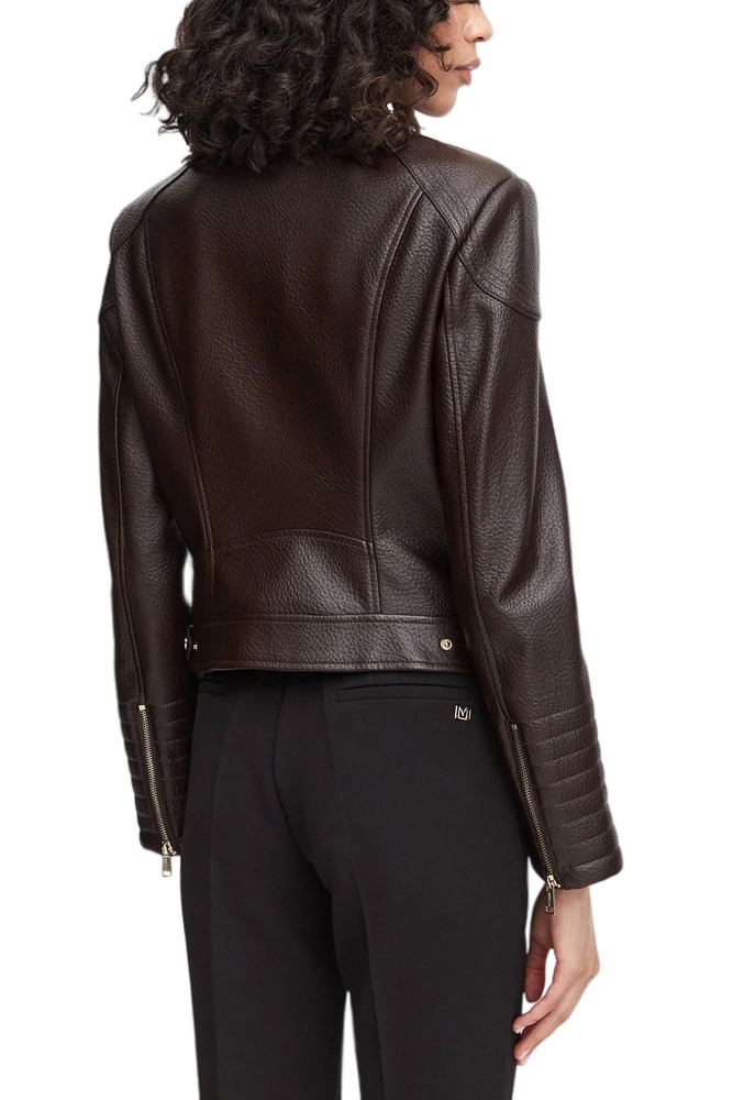 GUESS MARLENE CARIBOU PU MOTO JKT ΜΠΟΥΦΑΝ ΓΥΝΑΙΚΕΙΟ BROWN