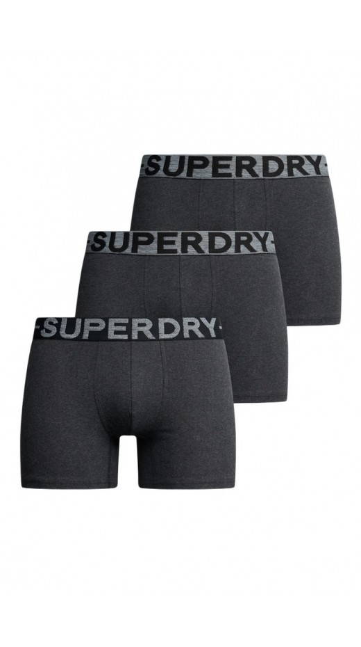 SUPERDRY D2 SDNA BOXER TRIPLE PACK ΕΣΩΡΟΥΧΟ ΑΝΔΡΙΚΟ GREY