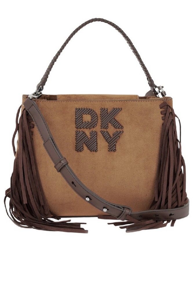 DKNY FOSTER MD SATCHELS HANDBAG R62DML92 ΤΣΑΝΤΑ ΓΥΝΑΙΚΕΙΑ ALMOND