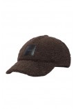 CALVIN KLEIN ALL-OVER SHERPA W/ PATCH CAP ΚΑΠΕΛΟ ΓΥΝΑΙΚΕΙΟ BROWN