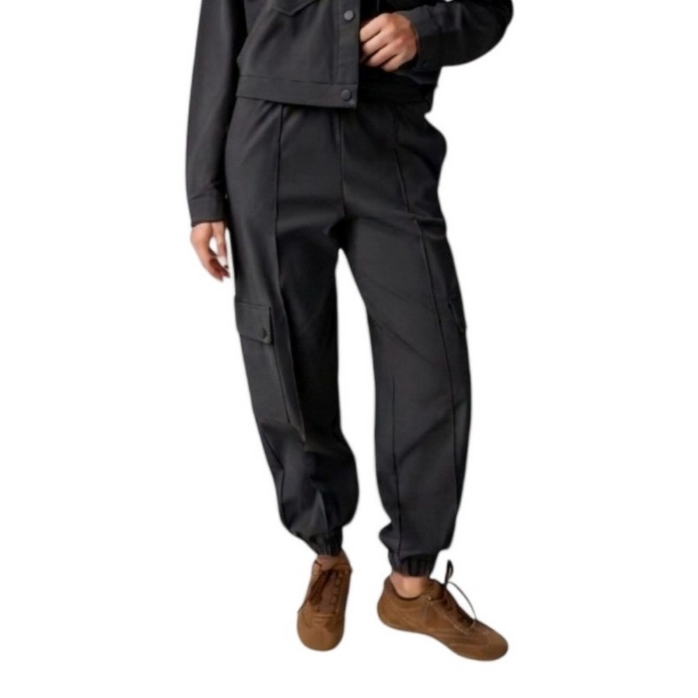 GUESS RHEA CARGO PANT ΦΟΡΜΑ ΠΑΝΤΕΛΟΝΙ ΓΥΝΑΙΚΕΙΟ BLACK