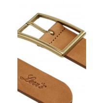 LEVIS® RECTANGLE BUCKLE BELT ΖΩΝΗ ΓΥΝΑΙΚΕΙΑ COGNAC