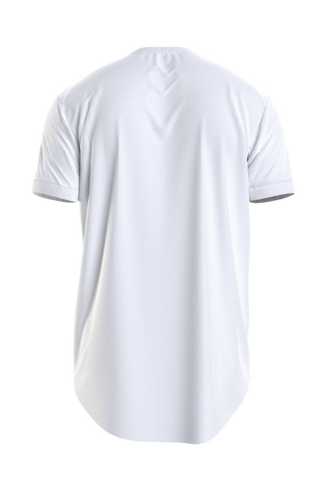 CALVIN KLEIN JEANS BADGE ROUND T-SHIRT ΑΝΔΡΙΚΟ WHITE