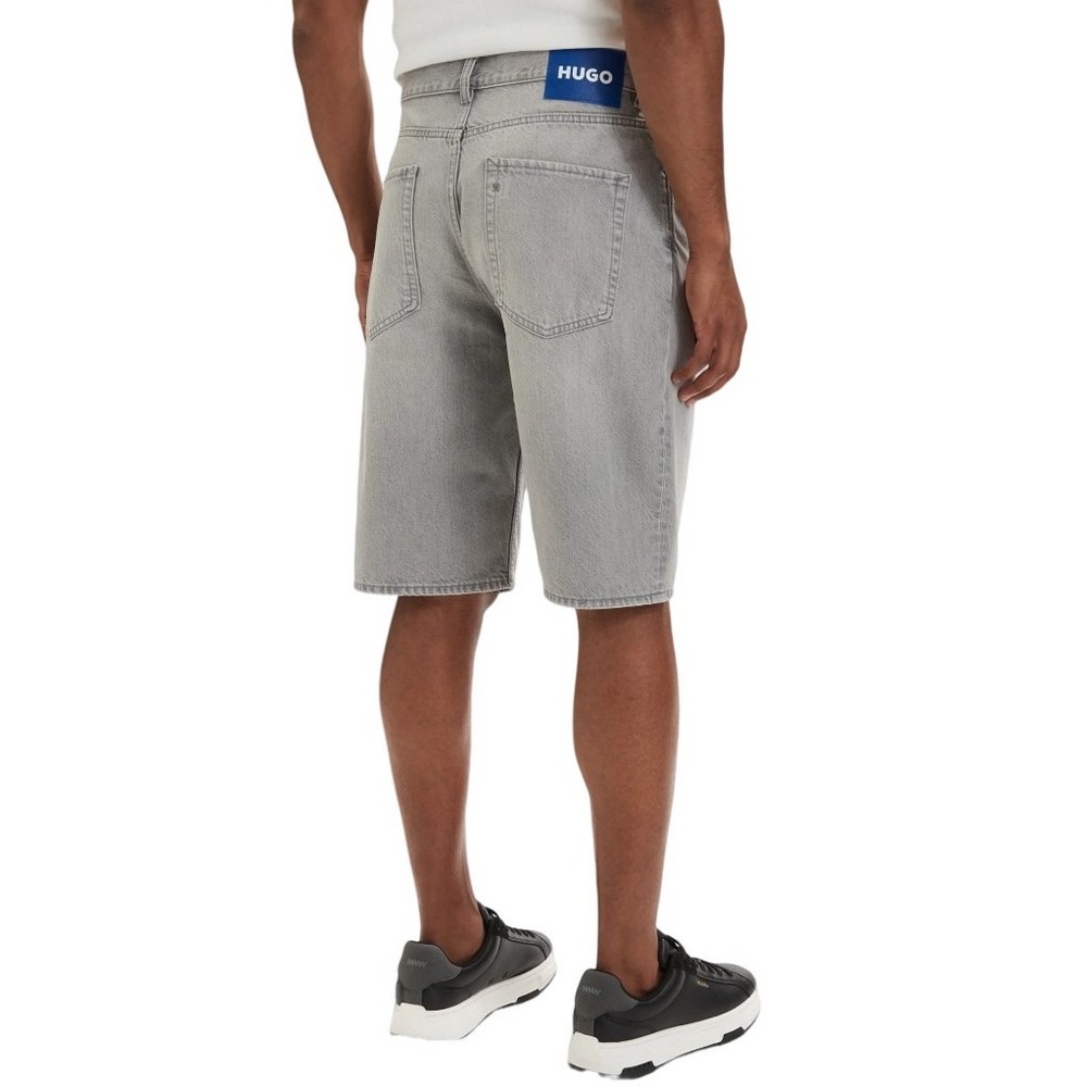 HUGO BOSS JEANS SKATE SHORTS ΤΖΙΝ ΒΕΡΜΟΥΔΑ ΑΝΔΡΙΚΗ DENIM GREY