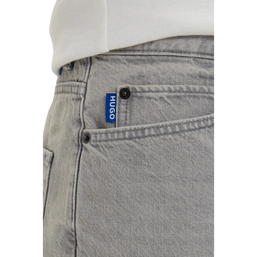 HUGO BOSS JEANS SKATE SHORTS ΤΖΙΝ ΒΕΡΜΟΥΔΑ ΑΝΔΡΙΚΗ DENIM GREY
