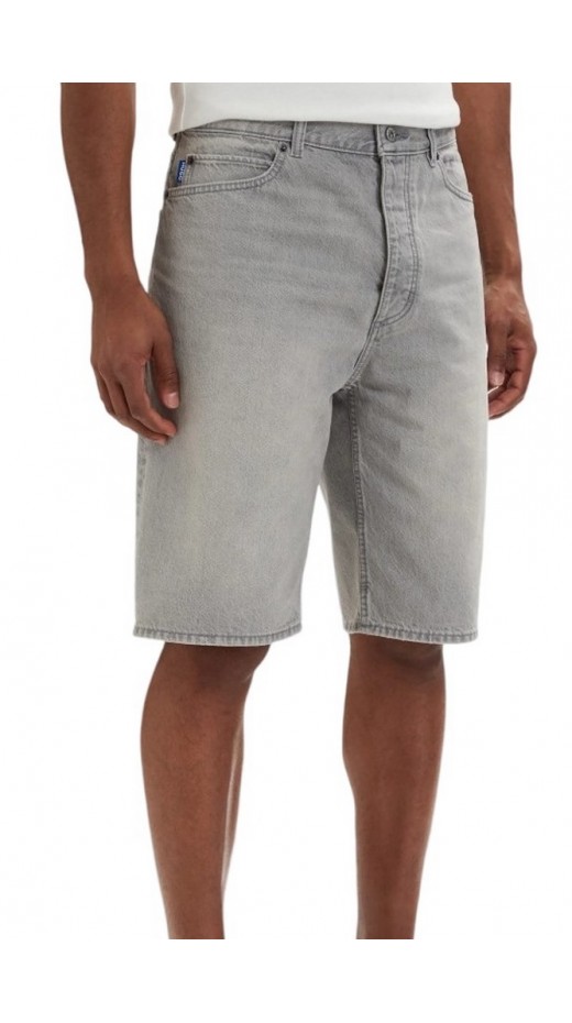 HUGO BOSS JEANS SKATE SHORTS ΤΖΙΝ ΒΕΡΜΟΥΔΑ ΑΝΔΡΙΚΗ DENIM GREY