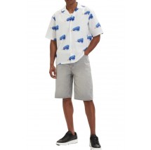 HUGO BOSS JEANS SKATE SHORTS ΤΖΙΝ ΒΕΡΜΟΥΔΑ ΑΝΔΡΙΚΗ DENIM GREY