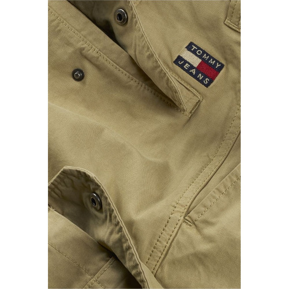 TOMMY JEANS OTIS TWILL REG CARGO SHORT ΒΕΡΜΟΥΔΑ ΑΝΔΡΙΚΗ TAN