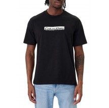 CALVIN KLEIN 20S EU WHOLESALE SPORTSWEAR GRAP T-SHIRT ΜΠΛΟΥΖΑ ΑΝΔΡΙΚΗ BLACK