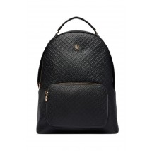 TOMMY HILFIGER DAILY BACKPACK MONO ΤΣΑΝΤΑ ΓΥΝΑΙΚΕΙΑ BLACK
