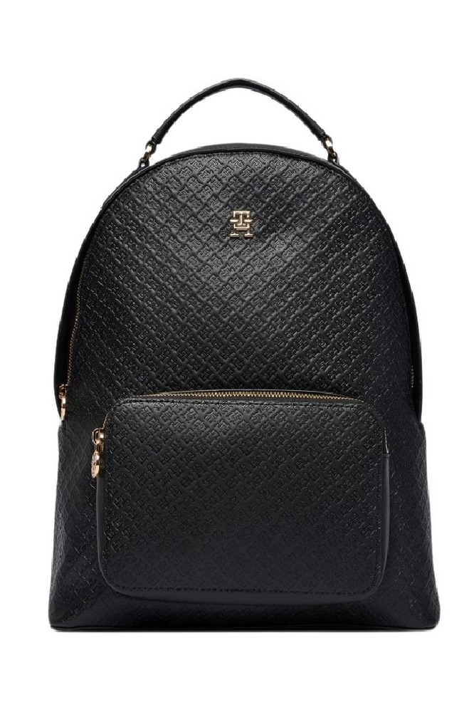 TOMMY HILFIGER DAILY BACKPACK MONO ΤΣΑΝΤΑ ΓΥΝΑΙΚΕΙΑ BLACK