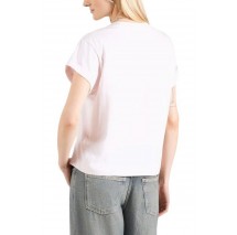 GUESS CN LA STARS TEE T-SHIRT  ΜΠΛΟΥΖΑ ΓΥΝΑΙΚΕΙΑ ROSE