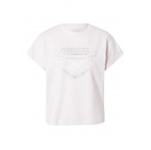 GUESS CN LA STARS TEE T-SHIRT  ΜΠΛΟΥΖΑ ΓΥΝΑΙΚΕΙΑ ROSE