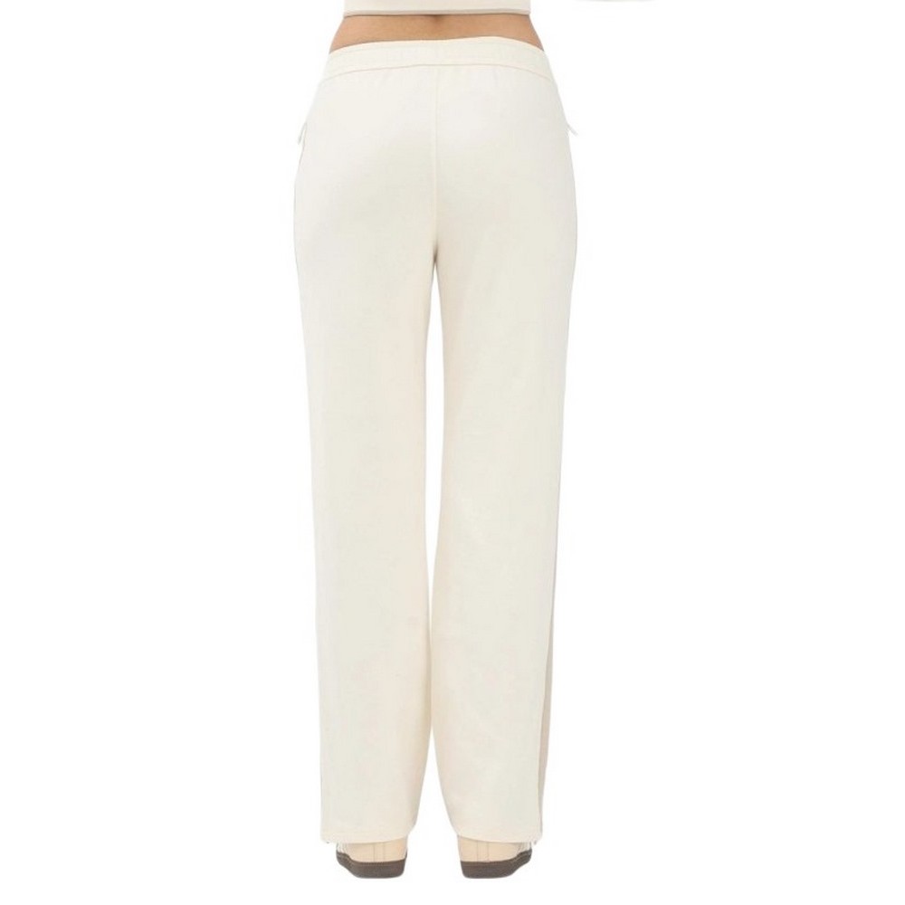 CALVIN KLEIN JEANS STRETCH TERRY TRACK PANT ΦΟΡΜΑ ΓΥΝΑΙΚΕΙΑ OFF WHITE