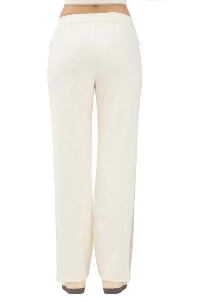 CALVIN KLEIN JEANS STRETCH TERRY TRACK PANT ΦΟΡΜΑ ΓΥΝΑΙΚΕΙΑ OFF WHITE