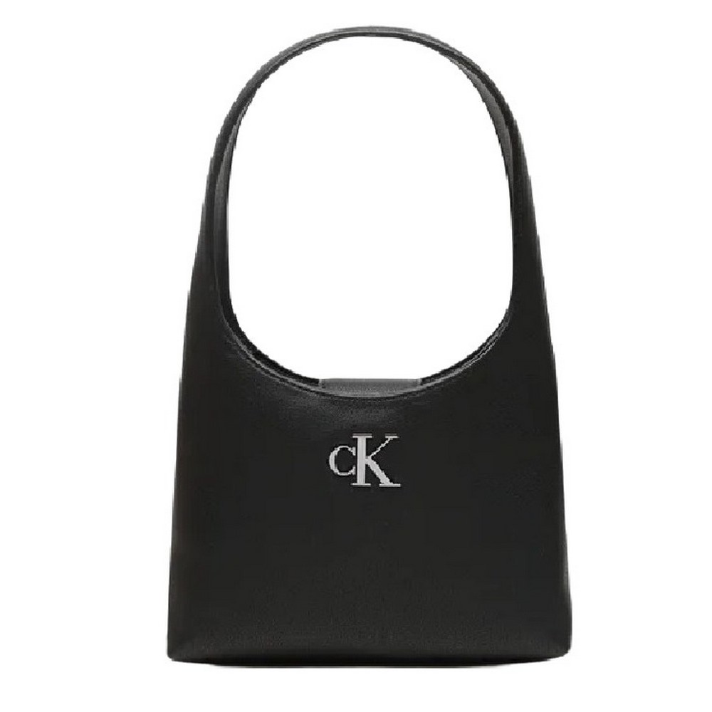 CALVIN KLEIN JEANS MINIMAL MONOGRAM SHOULDER BAG ΤΣΑΝΤΑ ΓΥΝΑΙΚΕΙΑ BLACK