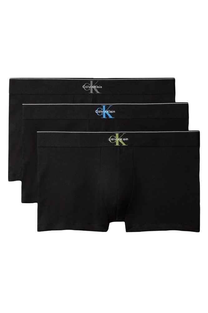 CALVIN KLEIN TRUNK 3PK ΕΣΩΡΟΥΧΟ ΑΝΔΡΙΚΟ BLACK/GREEN