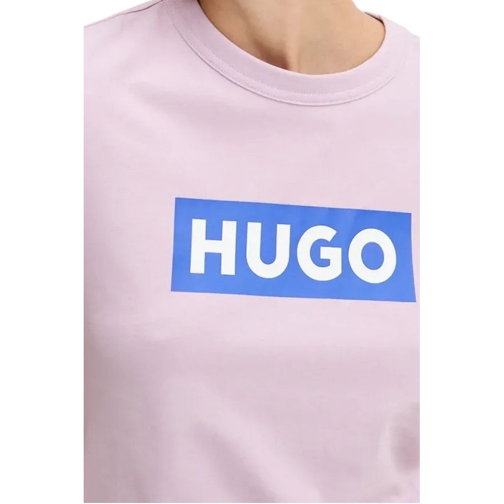 HUGO BOSS JERSEY CLASSIC TEE B T-SHIRT ΜΠΛΟΥΖΑ ΓΥΝΑΙΚΕΙΑ PINK