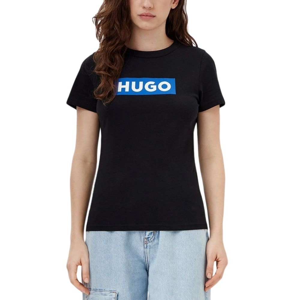 HUGO BOSS JERSEY CLASSIC TEE B T-SHIRT ΜΠΛΟΥΖΑ ΓΥΝΑΙΚΕΙΑ BLACK