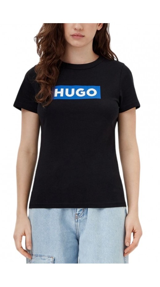 HUGO BOSS JERSEY CLASSIC TEE B T-SHIRT ΜΠΛΟΥΖΑ ΓΥΝΑΙΚΕΙΑ BLACK