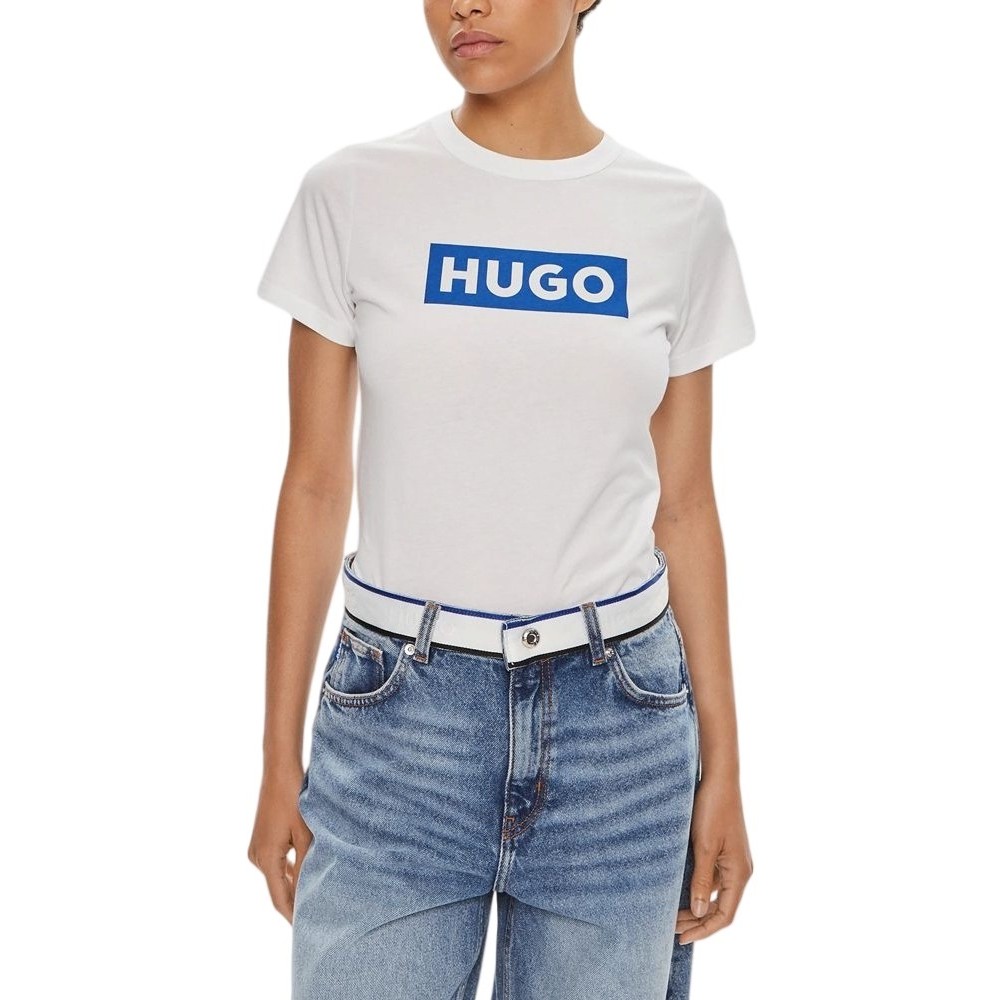 HUGO BOSS JERSEY CLASSIC TEE B T-SHIRT ΜΠΛΟΥΖΑ ΓΥΝΑΙΚΕΙΑ WHITE