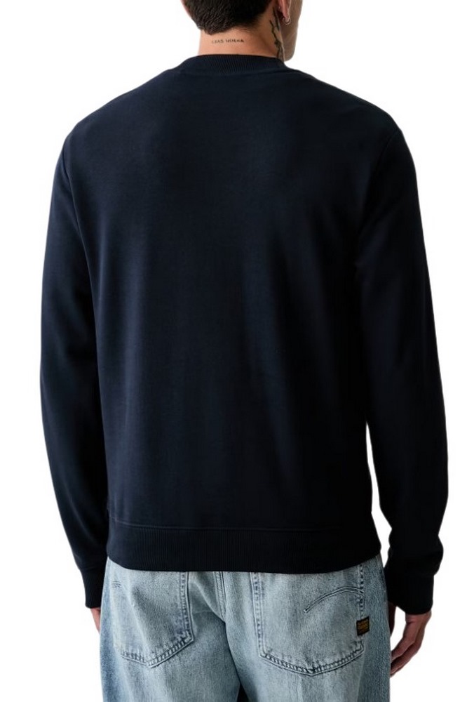 HUGO BOSS NESPON JERSEY SWEATSHIRT ΜΠΛΟΥΖΑ ΦΟΥΤΕΡ ΑΝΔΡΙΚΗ NAVY