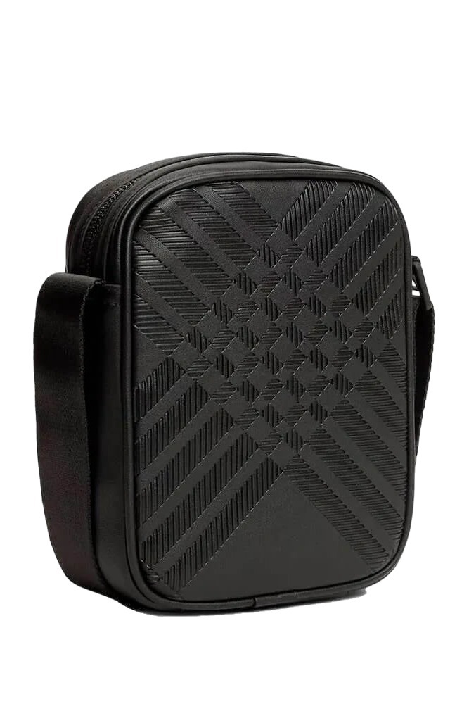 TOMMY HILFIGER CORP TEXTURE MINI REPORTER ΤΣΑΝΤΑ ΑΝΔΡΙΚΗ BLACK