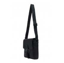 CALVIN KLEIN EMBLEM HW FLAP REPORTER ΤΣΑΝΤΑ ΑΝΔΡΙΚΗ BLACK