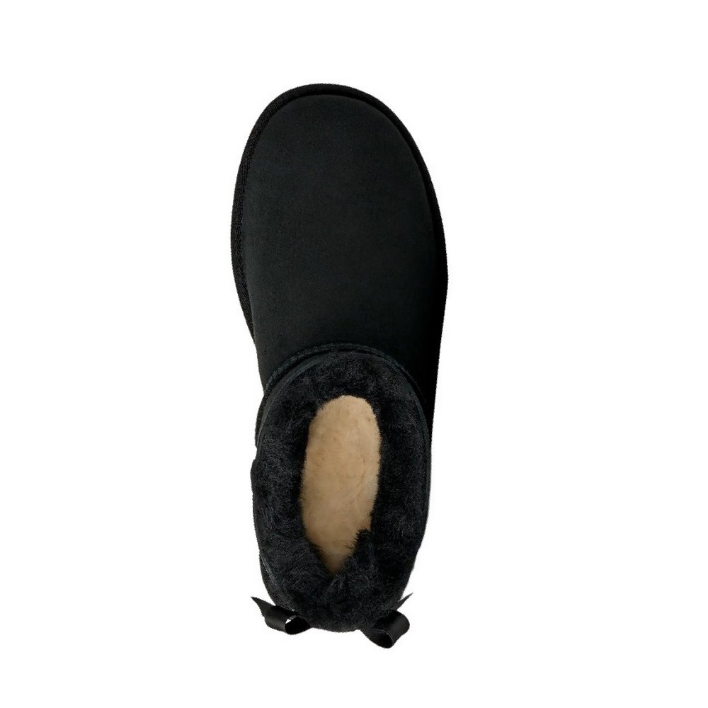 UGG ULTRA MINI BAILEY BOW ΠΑΠΟΥΤΣΙ ΓΥΝΑΙΚΕΙΟ BLACK