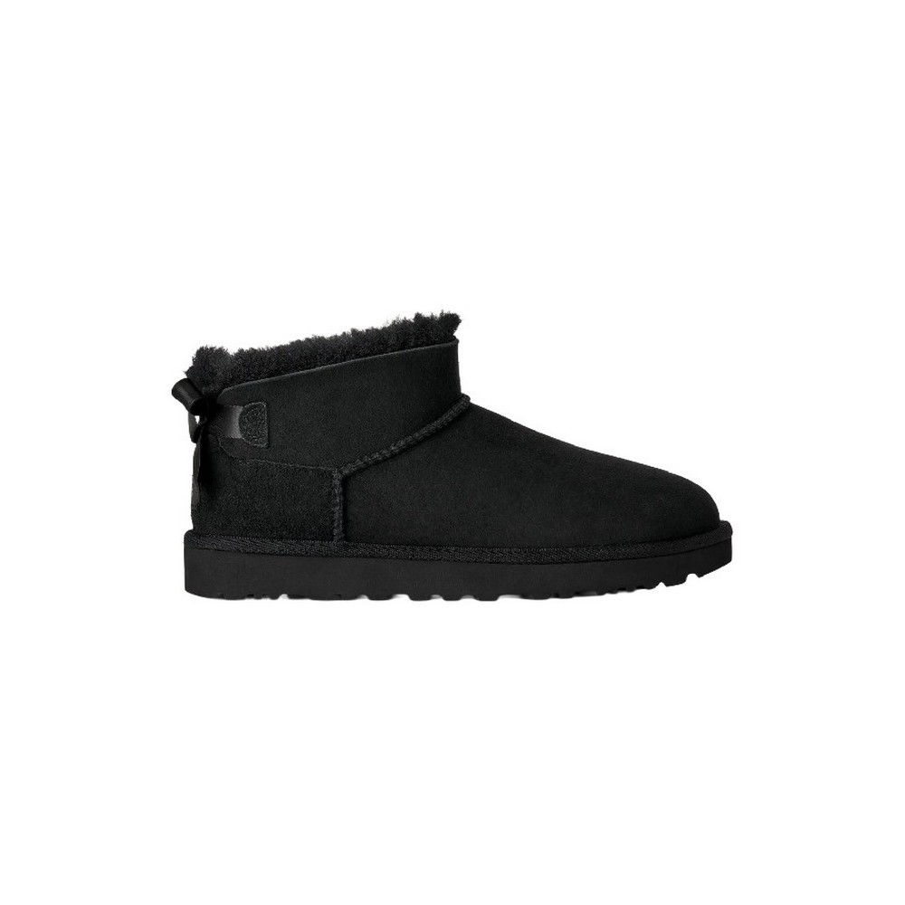 UGG ULTRA MINI BAILEY BOW ΠΑΠΟΥΤΣΙ ΓΥΝΑΙΚΕΙΟ BLACK