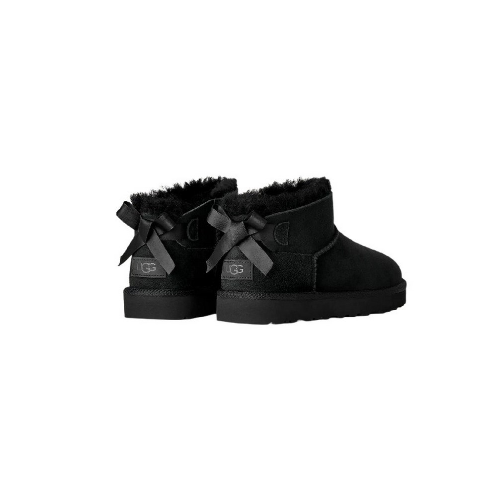UGG ULTRA MINI BAILEY BOW ΠΑΠΟΥΤΣΙ ΓΥΝΑΙΚΕΙΟ BLACK