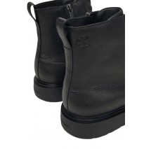 CALVIN KLEIN COMBAT ESS LACE UP ZIP BOOT LTH ΠΑΠΟΥΤΣΙ ΑΝΔΡΙΚΟ BLACK