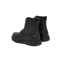 CALVIN KLEIN COMBAT ESS LACE UP ZIP BOOT LTH ΠΑΠΟΥΤΣΙ ΑΝΔΡΙΚΟ BLACK
