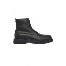 CALVIN KLEIN COMBAT ESS LACE UP ZIP BOOT LTH ΠΑΠΟΥΤΣΙ ΑΝΔΡΙΚΟ BLACK