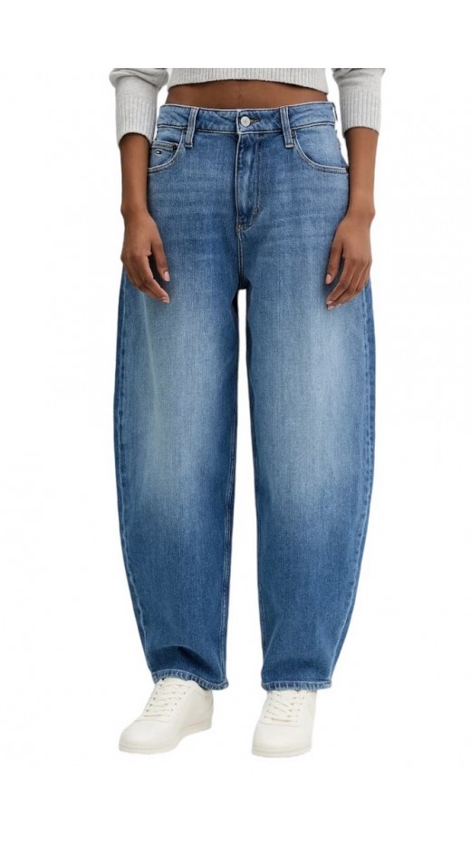 TOMMY JEANS JEANIE BALLOON ΠΑΝΤΕΛΟΝΙ ΓΥΝΑΙΚΕΙΟ BLUΕ DENIM
