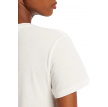 TOMMY JEANS REG FLORAL FLAG TEE T-SHIRT ΜΠΛΟΥΖΑ ΓΥΝΑΙΚΕΙΑ WHITE