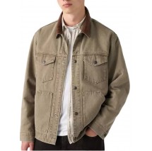 LEVIS MUNROE TRUCKER JACKET ΜΠΟΥΦΑΝ ΑΝΔΡΙΚΟ KHAKI