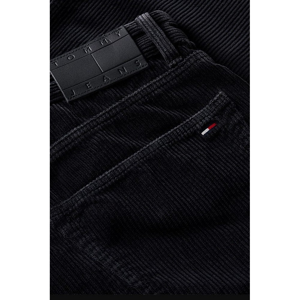 TOMMY JEANS JAIMIE CORD 5PT PANT ΠΑΝΤΕΛΟΝΙ ΑΝΔΡΙΚΟ BLACK