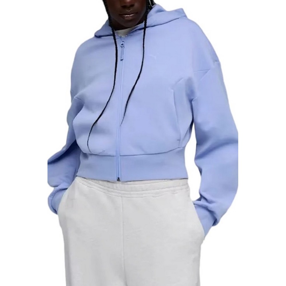 PUMA PUMATECH SENSE FULLZIP SOFT TOUCH DRYCELL HOODIE ΦΟΥΤΕΡ ΖΑΚΕΤΑ ΓΥΝΑΙΚΕΙΑ PURPLE