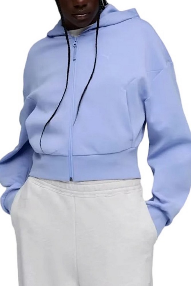 PUMA PUMATECH SENSE FULLZIP SOFT TOUCH DRYCELL HOODIE ΦΟΥΤΕΡ ΖΑΚΕΤΑ ΓΥΝΑΙΚΕΙΑ PURPLE