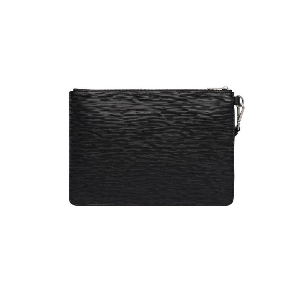 TOMMY HILFIGER BUSINESS SAFFIANO POUCH ΤΣΑΝΤΑ ΑΝΔΡΙΚΗ BLACK