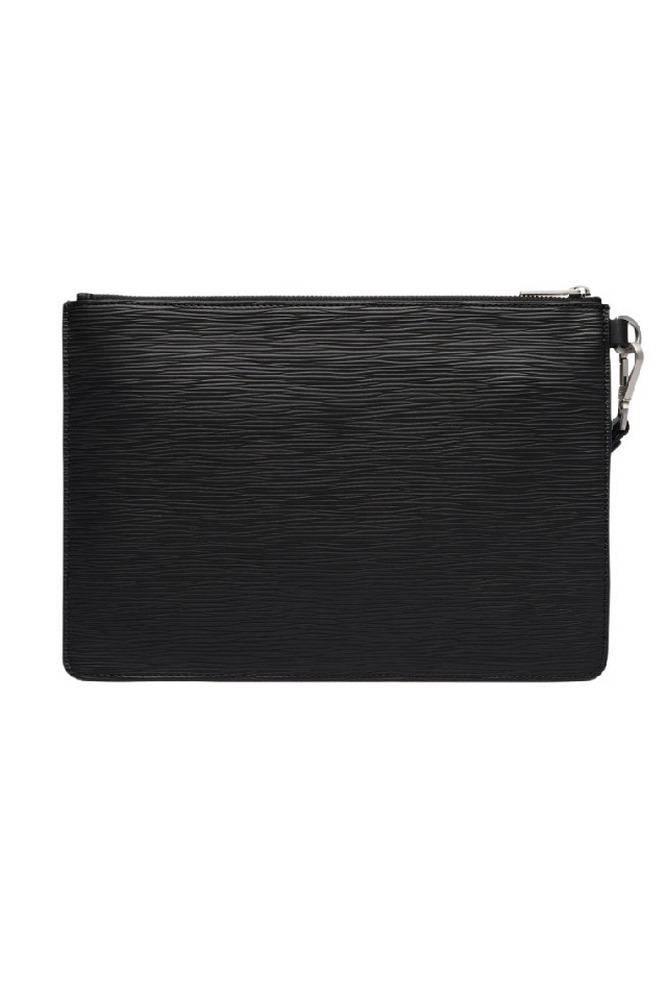 TOMMY HILFIGER BUSINESS SAFFIANO POUCH ΤΣΑΝΤΑ ΑΝΔΡΙΚΗ BLACK