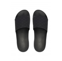 CALVIN KLEIN ESS SLIDE PU AOP ΠΑΝΤΟΦΛΑ ΑΝΔΡΙΚΗ BLACK
